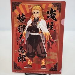 ANIPLEX OF AMERICA Demon Slayer Kimetsu No Yaiba Clear Folder Blind Box -Anime peripheral Sales Store 4534530869784 merchandise kyojuro rengoku demon slayer kimetsu no yaiba clear folder altd