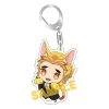 ANIPLEX OF AMERICA Demon Slayer: Senjuro Rengoku Kitty Keychain
