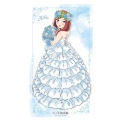 KADOKAWA Miku Nakano The Quintessential Quintuplets Newtype Illustration Ver Life-Size Fabric Poster