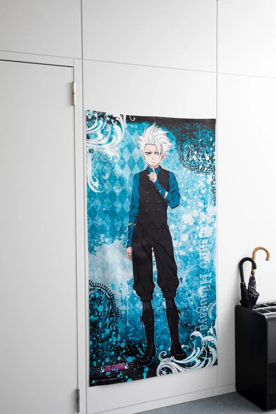 KADOKAWA Toshiro Hitsugaya Bleach Black & Rock Life-Sized Fabric Poster 2 KADOKAWA Toshiro Hitsugaya Bleach Black & Rock Life-Sized Fabric Poster - Image 2