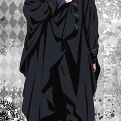 KADOKAWA Byakuya Kuchiki Bleach Black & Rock Life-Sized Fabric Poster
