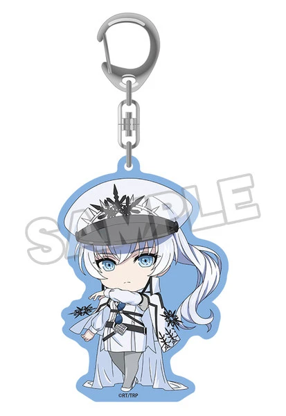 GOOD SMILE Weiss Schnee Nightmare Side RWBY Ice Queendom Nendoroid Plus Acrylic Keychain 2 GOOD SMILE Weiss Schnee Nightmare Side RWBY Ice Queendom Nendoroid Plus Acrylic Keychain - Image 2