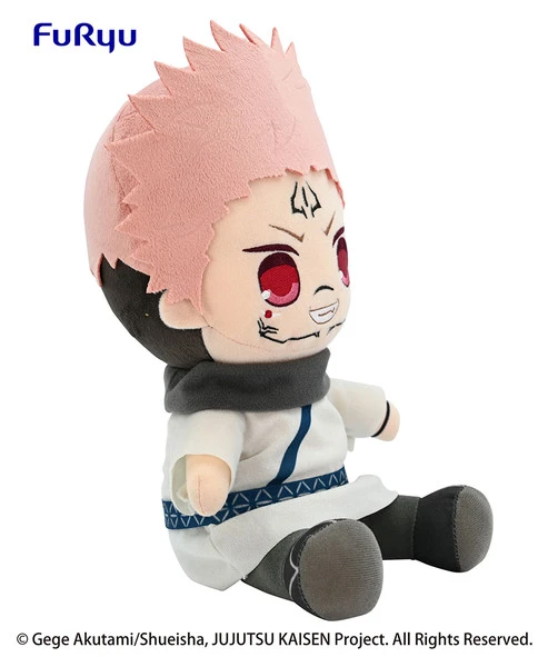 FURYU Ryomen Sukuna Jujutsu Kaisen Big Sitting Plush 9 FURYU Ryomen Sukuna Jujutsu Kaisen Big Sitting Plush - Image 9