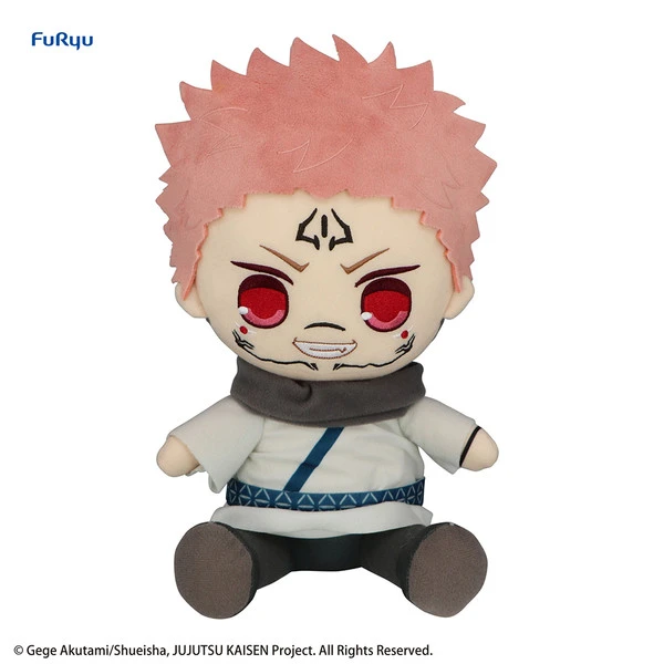 FURYU Ryomen Sukuna Jujutsu Kaisen Big Sitting Plush 1 FURYU Ryomen Sukuna Jujutsu Kaisen Big Sitting Plush
