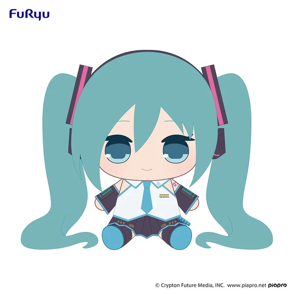 FURYU Hatsune Miku Vocaloid Kyurumaru Big Plush 1 FURYU Hatsune Miku Vocaloid Kyurumaru Big Plush
