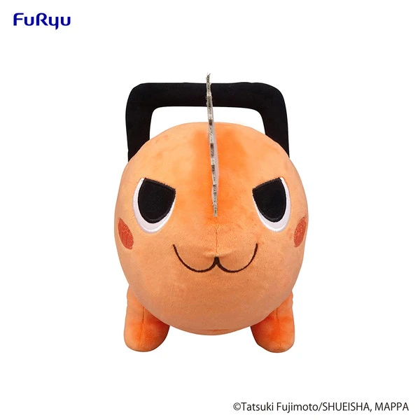 FURYU Naughty Pochita Chainsaw Man Big Sitting Plush 2 FURYU Naughty Pochita Chainsaw Man Big Sitting Plush - Image 2