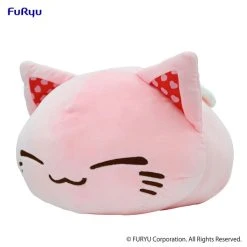 FURYU Pink Cupid Nemuneko Cat Big Plush -Anime peripheral Sales Store 4580736403499 merchandise pink cupid nemuneko big cat plush altb