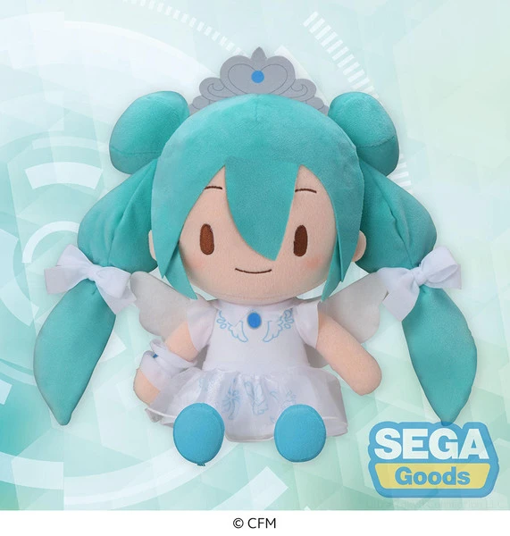 SEGA Hatsune Miku 15th Anniversary Ver SP Series Fluffy Plush 1 SEGA Hatsune Miku 15th Anniversary Ver SP Series Fluffy Plush