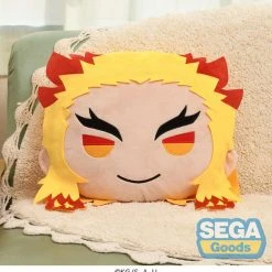 SEGA Kyojuro Rengoku Demon Slayer Charamaru PM Interior Plush Cushion