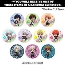 BANDAI NAMCO ARTS IDOLiSH7 Tin Button Blind Box