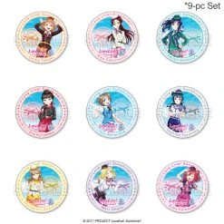 BANDAI NAMCO ARTS Love Live! Sunshine!! Uranohoshi Girls' High School Store INTERNATIONAL Tin Button Vol. 7 (Set)