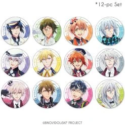 BANDAI NAMCO ARTS IDOLiSH7 Second Beat! Tin Button Set