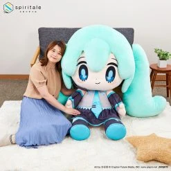 Hatsune Miku Taito SPIRITALE Super Big Vocaloid Plush -Anime peripheral Sales Store 49886011420768 merchandise hatsune miku taito spiritale super big vocaloid plush altb