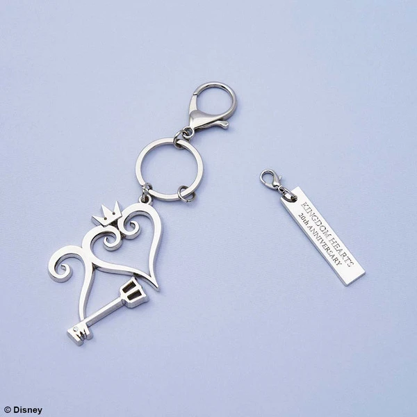 SQUARE ENIX Kingdom Hearts 20th Anniversary Metal Keychain 2 SQUARE ENIX Kingdom Hearts 20th Anniversary Metal Keychain - Image 2