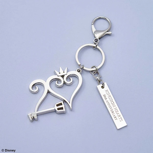 SQUARE ENIX Kingdom Hearts 20th Anniversary Metal Keychain 1 SQUARE ENIX Kingdom Hearts 20th Anniversary Metal Keychain