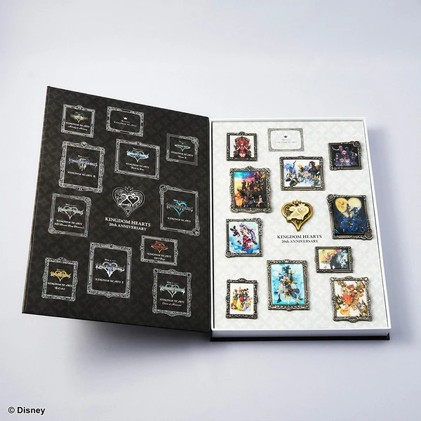 SQUARE ENIX Kingdom Hearts 20th Anniversary Pins Box Volume 1 Collection 1 SQUARE ENIX Kingdom Hearts 20th Anniversary Pins Box Volume 1 Collection