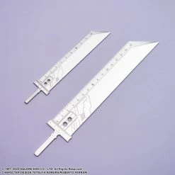 SQUARE ENIX Buster Sword Final Fantasy VII Remake Metal Ruler Set