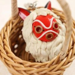 STUDIO GHIBLI San's Mask Princess Mononoke Benelic Keychain -Anime peripheral Sales Store 4990593120148 keychains princess mononoke benelic altb