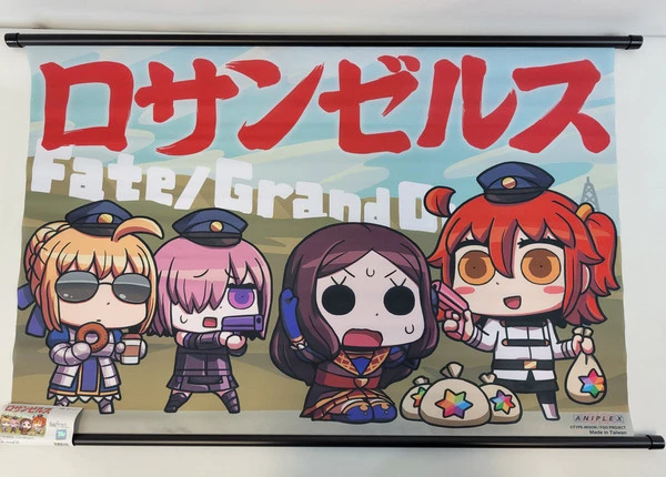 ANIPLEX OF AMERICA Fate/Grand Order Exclusive L.A. Artwork By Riyo Wall Scroll 1 ANIPLEX OF AMERICA Fate/Grand Order Exclusive L.A. Artwork By Riyo Wall Scroll