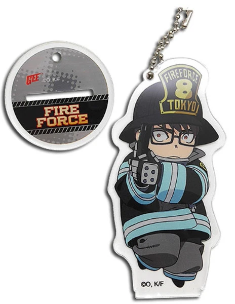 GREAT EASTERN Takehisa Hinawa Fire Force Acrylic Keychain 1 GREAT EASTERN Takehisa Hinawa Fire Force Acrylic Keychain