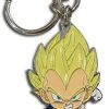 GREAT EASTERN Super Saiyan Vegeta Dragon Ball Super Metal Keychain