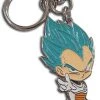 GREAT EASTERN Super Saiyan Blue Vegeta Dragon Ball Super Metal Keychain