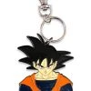 GREAT EASTERN Son Goku Bust Dragon Ball Z Metal Keychain
