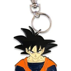 GREAT EASTERN Son Goku Bust Dragon Ball Z Metal Keychain