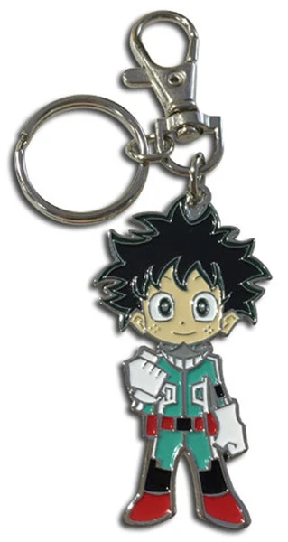 GREAT EASTERN Izuku Midoriya Chibi My Hero Academia Metal Keychain 1 GREAT EASTERN Izuku Midoriya Chibi My Hero Academia Metal Keychain