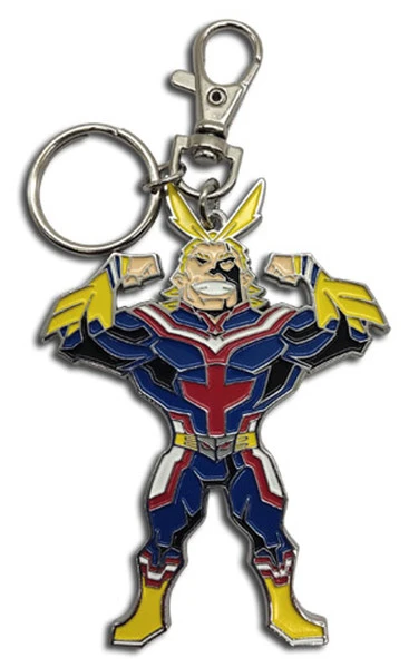 GREAT EASTERN All Might My Hero Academia Metal Keychain 1 GREAT EASTERN All Might My Hero Academia Metal Keychain