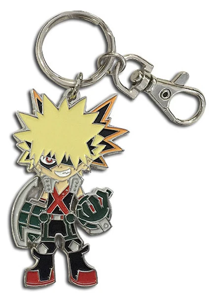 GREAT EASTERN Katsuki Bakugo Chibi My Hero Academia Metal Keychain 1 GREAT EASTERN Katsuki Bakugo Chibi My Hero Academia Metal Keychain
