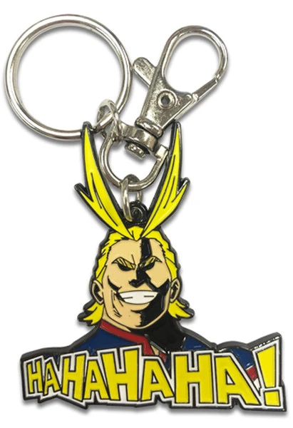 GREAT EASTERN All Might HAHAHAHA! My Hero Academia Metal Keychain 1 GREAT EASTERN All Might HAHAHAHA! My Hero Academia Metal Keychain