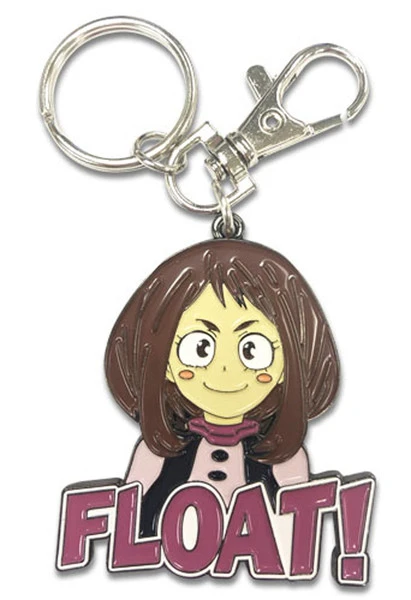 GREAT EASTERN Ochaco Uraraka FLOAT! My Hero Academia Metal Keychain 1 GREAT EASTERN Ochaco Uraraka FLOAT! My Hero Academia Metal Keychain
