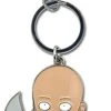 GREAT EASTERN Winding Up Saitama One-Punch Man Metal Keychain
