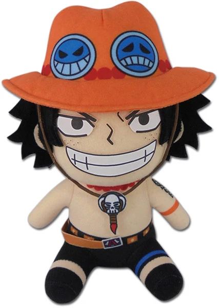 GREAT EASTERN Portgas D Ace One Piece Sitting Plush 1 GREAT EASTERN Portgas D Ace One Piece Sitting Plush