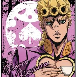 GREAT EASTERN Giorno Giovanna JoJo's Bizarre Adventure Throw Blanket
