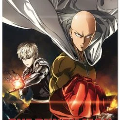 GREAT EASTERN Saitama And Genos One-Punch Man Throw Blanket