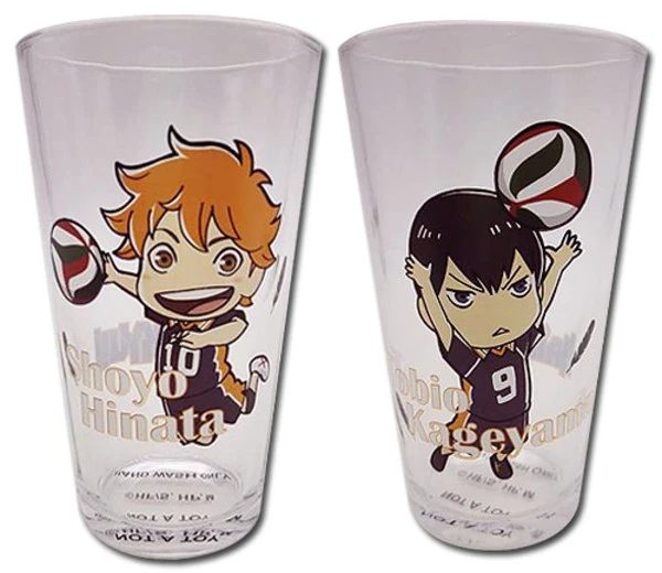 GREAT EASTERN Karasuno Aces Haikyu!! Drinking Glass Set 1 GREAT EASTERN Karasuno Aces Haikyu!! Drinking Glass Set