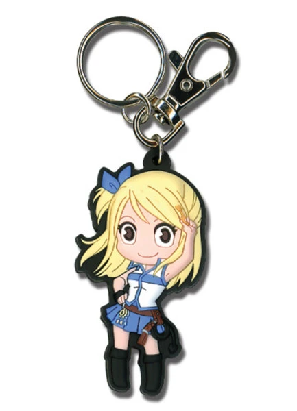 GREAT EASTERN Lucy Heartfilia Fairy Tail PVC Keychain 1 GREAT EASTERN Lucy Heartfilia Fairy Tail PVC Keychain