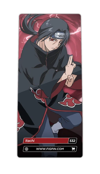 Itachi Uchiha Naruto Shippuden FiGPiN 3 Itachi Uchiha Naruto Shippuden FiGPiN - Image 3