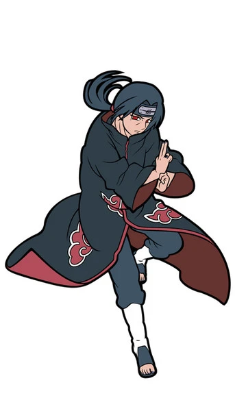 Itachi Uchiha Naruto Shippuden FiGPiN 1 Itachi Uchiha Naruto Shippuden FiGPiN