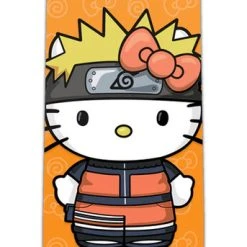 Hello Kitty X Naruto Uzumaki Naruto Shippuden Crossover FiGPiN -Anime peripheral Sales Store 810021536583 merchandise hello kitty naruto uzumaki naruto shippuden crossover figpin altb