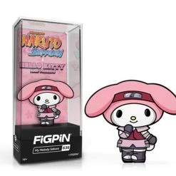 My Melody X Sakura Haruno Naruto Shippuden Crossover FiGPiN -Anime peripheral Sales Store 810021536590 merchandise my melody sakura haruno naruto shippuden crossover figpin altc