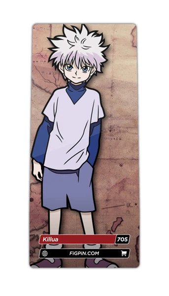 Killua Zoldyck Hunter X Hunter FiGPiN 3 Killua Zoldyck Hunter X Hunter FiGPiN - Image 3