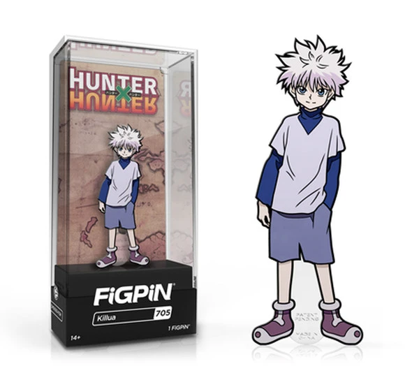 Killua Zoldyck Hunter X Hunter FiGPiN 4 Killua Zoldyck Hunter X Hunter FiGPiN - Image 4