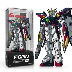 Wing Gundam Zero Mobile Suit Gundam Wing FiGPiN -Anime peripheral Sales Store 810021537214 merchandise wing gundam zero mobile suit gundam wing figpin altc