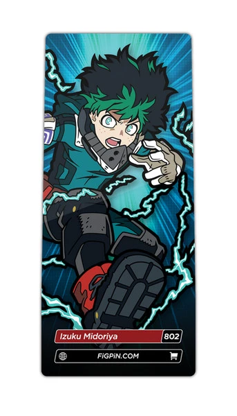 Izuku Midoriya Running My Hero Academia FiGPiN 3 Izuku Midoriya Running My Hero Academia FiGPiN - Image 3