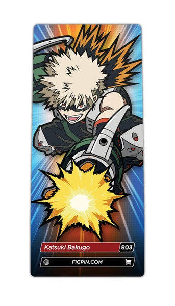 Katsuki Bakugo My Hero Academia FiGPiN 3 Katsuki Bakugo My Hero Academia FiGPiN - Image 3