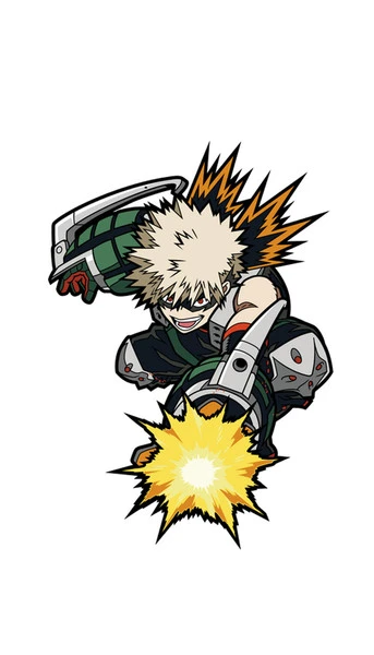 Katsuki Bakugo My Hero Academia FiGPiN 1 Katsuki Bakugo My Hero Academia FiGPiN