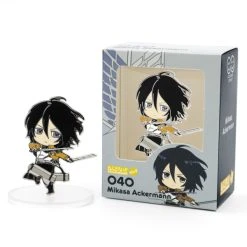 GOOD SMILE Mikasa Ackerman Attack On Titan Nendoroid Pin